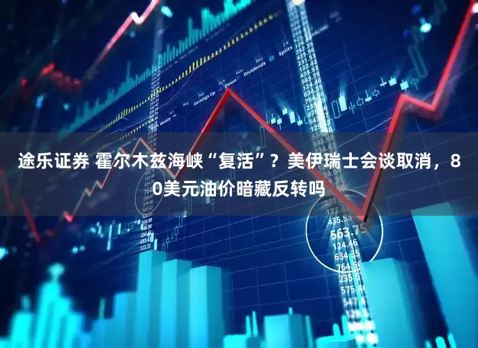 途乐证券 霍尔木兹海峡“复活”？美伊瑞士会谈取消，80美元油价暗藏反转吗